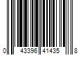 Barcode Image for UPC code 043396414358