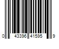 Barcode Image for UPC code 043396415959