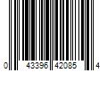 Barcode Image for UPC code 043396420854