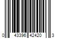 Barcode Image for UPC code 043396424203