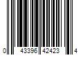 Barcode Image for UPC code 043396424234