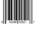 Barcode Image for UPC code 043396425217