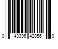 Barcode Image for UPC code 043396428560