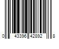 Barcode Image for UPC code 043396428928