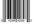 Barcode Image for UPC code 043396428980