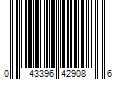 Barcode Image for UPC code 043396429086