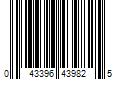 Barcode Image for UPC code 043396439825