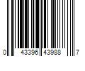 Barcode Image for UPC code 043396439887