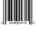 Barcode Image for UPC code 043396443150