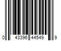 Barcode Image for UPC code 043396445499