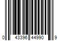 Barcode Image for UPC code 043396449909