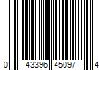 Barcode Image for UPC code 043396450974