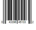 Barcode Image for UPC code 043396451032