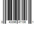 Barcode Image for UPC code 043396471061