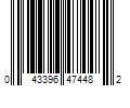 Barcode Image for UPC code 043396474482