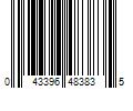 Barcode Image for UPC code 043396483835