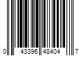 Barcode Image for UPC code 043396484047