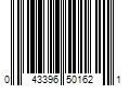 Barcode Image for UPC code 043396501621