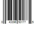 Barcode Image for UPC code 043396501775