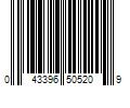 Barcode Image for UPC code 043396505209