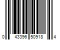 Barcode Image for UPC code 043396509184