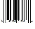 Barcode Image for UPC code 043396518094