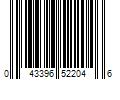 Barcode Image for UPC code 043396522046