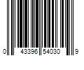 Barcode Image for UPC code 043396540309