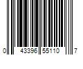 Barcode Image for UPC code 043396551107