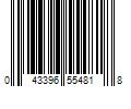 Barcode Image for UPC code 043396554818