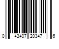 Barcode Image for UPC code 043407203476