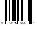 Barcode Image for UPC code 043425008374