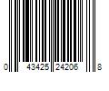 Barcode Image for UPC code 043425242068