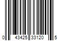 Barcode Image for UPC code 043425331205