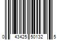 Barcode Image for UPC code 043425501325