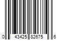 Barcode Image for UPC code 043425826756