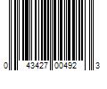 Barcode Image for UPC code 043427004923