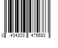 Barcode Image for UPC code 0434303475683