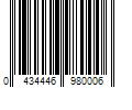 Barcode Image for UPC code 04344469800037