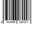 Barcode Image for UPC code 04344660800041