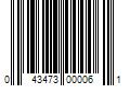 Barcode Image for UPC code 043473000061