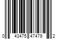 Barcode Image for UPC code 043475474792