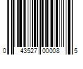 Barcode Image for UPC code 043527000085