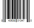 Barcode Image for UPC code 043538013470