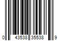 Barcode Image for UPC code 043538355389