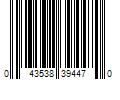 Barcode Image for UPC code 043538394470