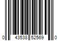 Barcode Image for UPC code 043538525690