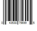 Barcode Image for UPC code 043538756995