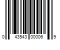 Barcode Image for UPC code 043543000069