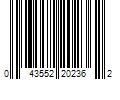 Barcode Image for UPC code 043552202362